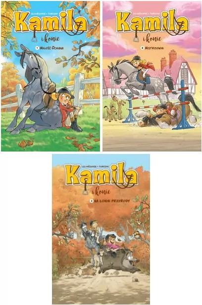 książki Kamila i konie