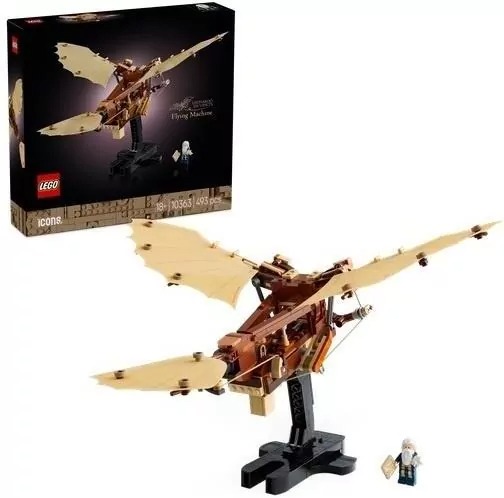 klocki Lego maszyna latająca Leonarda da Vinci