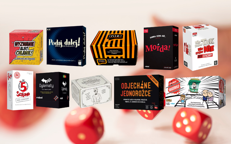 Najlepsze gry planszowe dla dorosłych – ranking TOP10