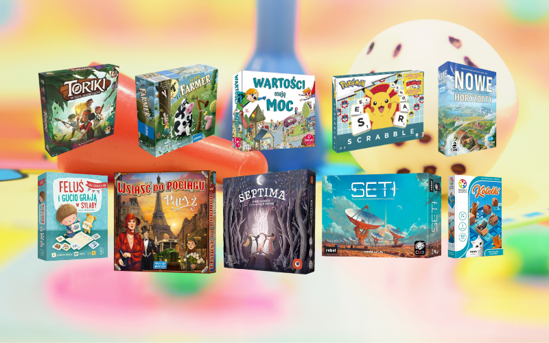 Najlepsze gry planszowe dla dzieci i nastolatków 2025 – TOP 10