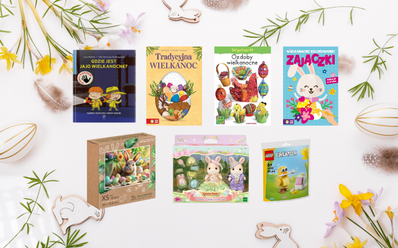Najlepsze prezenty na Wielkanoc dla dzieci – 10 pomysłów na zajączka
