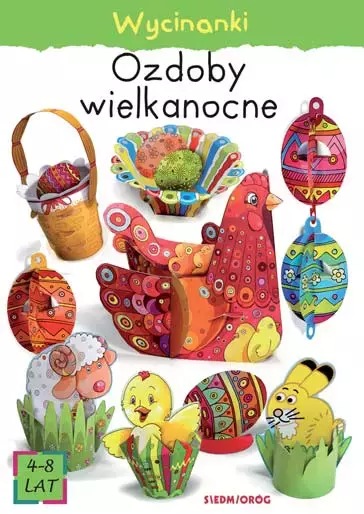 wycinanki Prezenty od Zajączka Wielkanocnego? Wycinanki "Ozdoby wielkanocne"