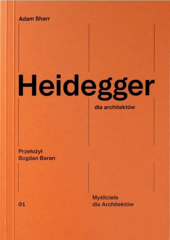 książka “Heidegger dla architektów”