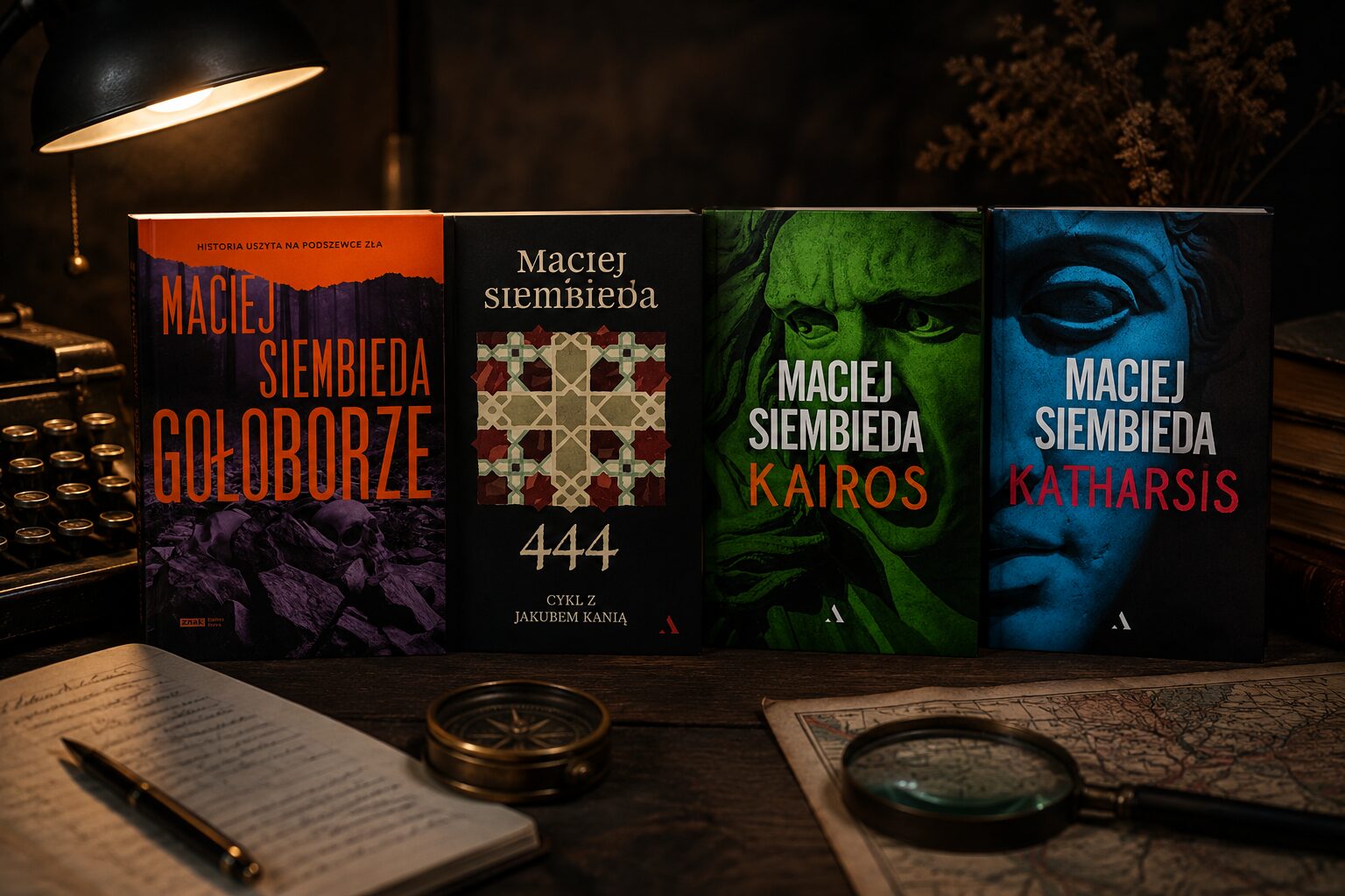 Maciej Siembieda – w jakiej kolejności czytać jego książki?
