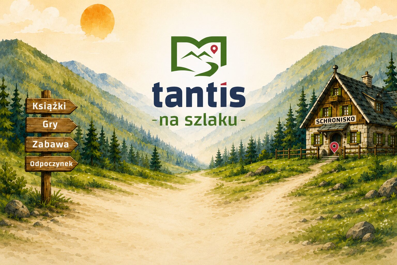 Tantis na Szlaku, czyli jak weszliśmy w Beskidy z plecakami pełnymi książek i gier